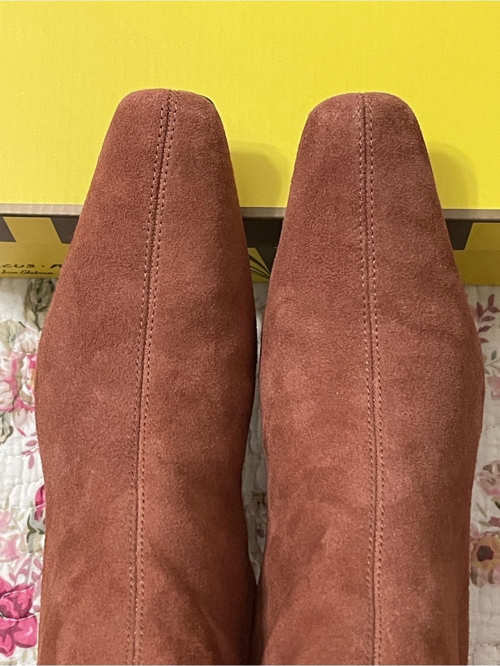Circus NY by Sam Edelman Women's Laura Suede Ankle Boots in Cognac WORN ONCE - Picture 6 of 8